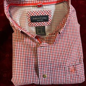 Ariat pro, XL, long sleeve shirt